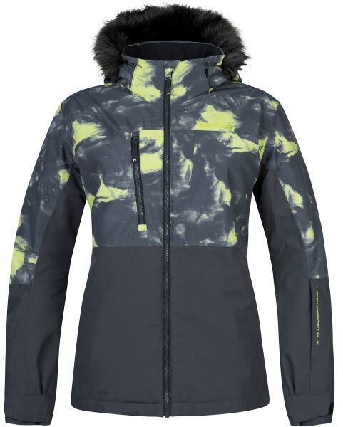 Hannah FRENN Dámska lyžiarska bunda, tmavo sivá, veľkosť