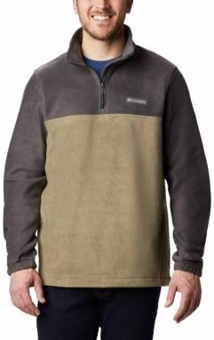 Columbia STEENS MOUNTAIN HALF ZIP Pánska mikina, béžová, veľkosť