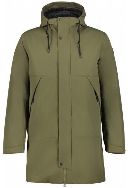 ICEPEAK AIKAS Pánska parka, khaki, veľkosť