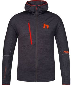 Hannah NIRO HOODY Pánska funkčná mikina, čierna, veľkosť