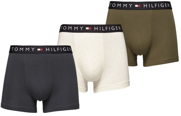 Tommy Hilfiger COTTON ESSENTIALS 3P Pánske trenírky, mix, veľkosť