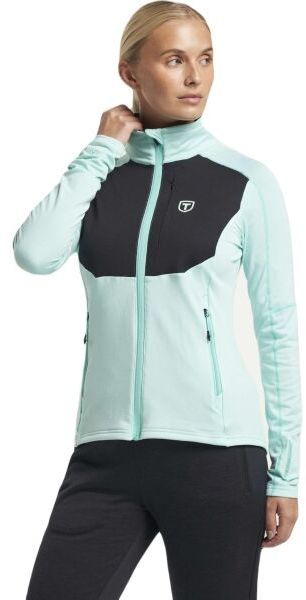 TENSON TXLITE FULL ZIP Dámska funkčná mikina, tyrkysová, veľkosť