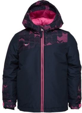 LOAP CUSA Detská lyžiarska bunda, tmavo modrá, veľkosť