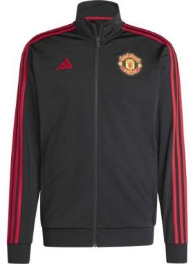 adidas MANCHESTER UNITED JACKET Pánska futbalová bunda , čierna, veľkosť