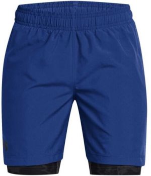 Under Armour WOVEN 2in1 Chlapčenské kraťasy, modrá, veľkosť