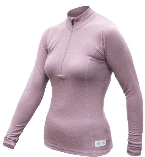 Sensor MERINO DF Dámske tričko s dlhým rukávom, fialová, veľkosť