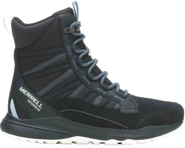 Merrell BRAVADA EDGE 2 THERMO MID WP Dámska outdoorová obuv, čierna, veľkosť 38