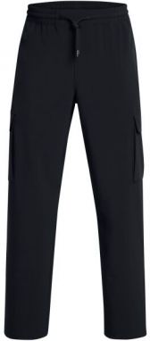 Under Armour VIBE WOVEN CARGO Pánske nohavice, čierna, veľkosť