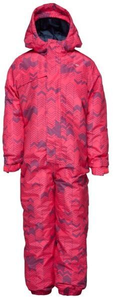 LOAP CUVEN Detská lyžiarska kombinéza, ružová, veľkosť