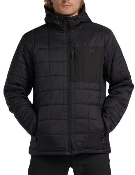 Billabong JOURNEY PUFFER JACKET Pánska zimná bunda, čierna, veľkosť