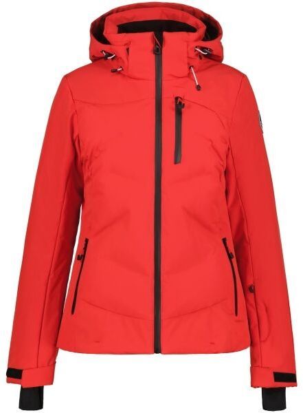 ICEPEAK FLOVILLA Dámska lyžiarska bunda, červená, veľkosť