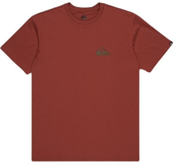 Quiksilver MW LOGO SS Pánske tričko, hnedá, veľkosť