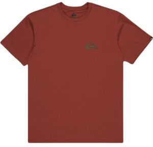 Quiksilver MW LOGO SS Pánske tričko, hnedá, veľkosť