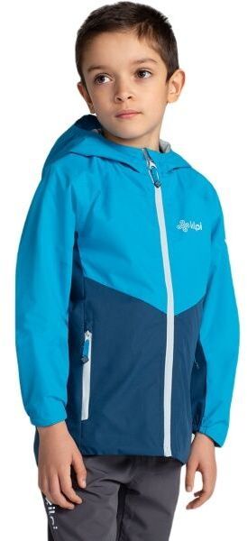 KILPI ORLETI Chlapčenská outdoorová bunda, modrá, veľkosť