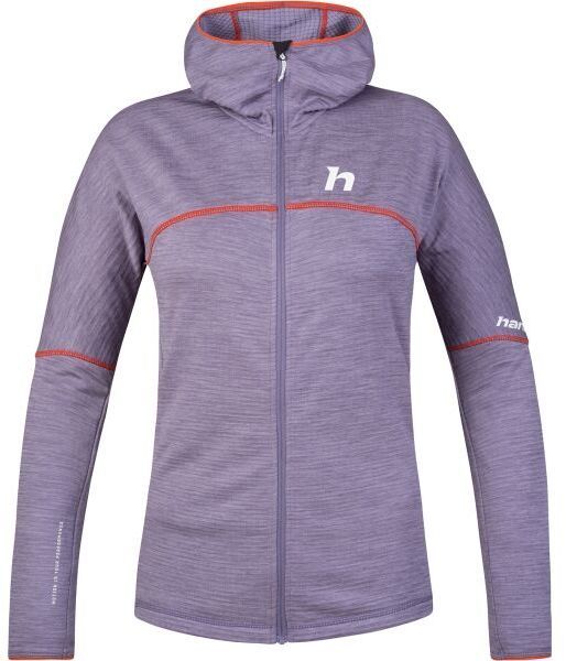 Hannah MEDA HOODY Dámska funkčná mikina, fialová, veľkosť