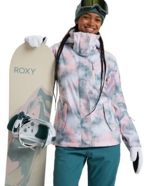 Roxy JETTY JK Dámska bunda, biela, veľkosť