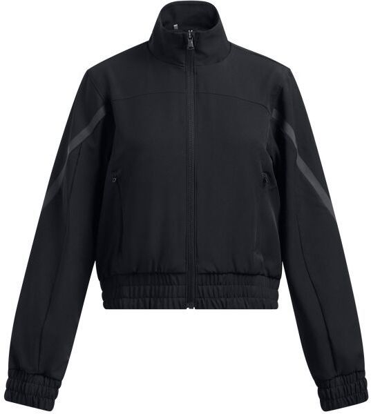 Under Armour UNSTOPPABLE CROP Dievčenská bunda, čierna, veľkosť