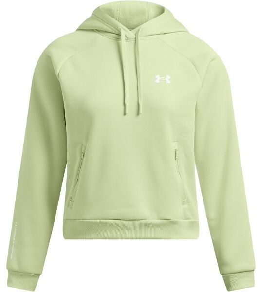Under Armour ARMOUR FLEECE PRO Dámska mikina, svetlo zelená, veľkosť M