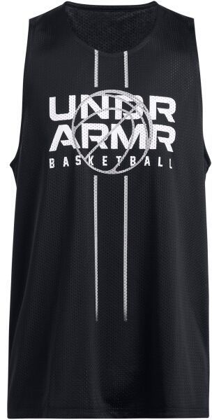 Under Armour ZONE REVERSIBLE Pánske tielko, čierna, veľkosť L
