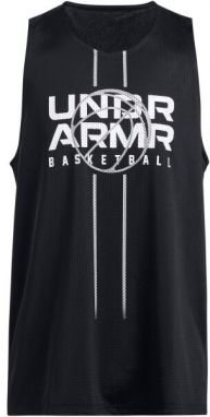Under Armour ZONE REVERSIBLE Pánske tielko, čierna, veľkosť L