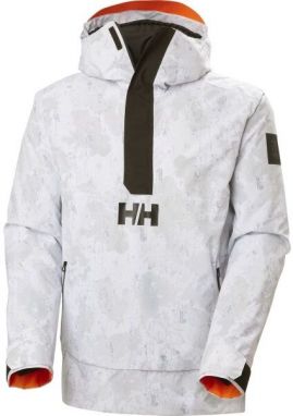 Helly Hansen ULLR INSULATED ANORAK Pánska lyžiarska bunda, biela, veľkosť