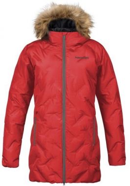 Hannah LILIAN Dámsky páperový kabát, červená, veľkosť