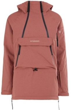 FUNDANGO HOOPER Dámska lyžiarska/snowboardová bunda, lososová, veľkosť