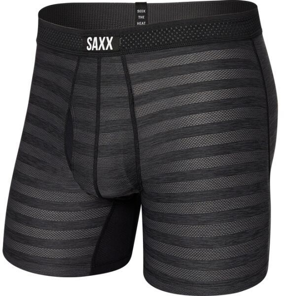SAXX DROPTEMP COOL Pánske boxerky, tmavo sivá, veľkosť
