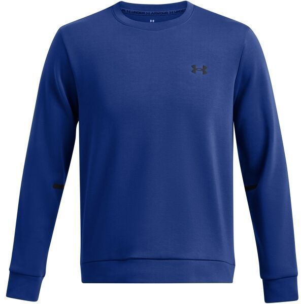 Under Armour UNSTOPPABLE FLC CREW EU Pánska mikina, modrá, veľkosť