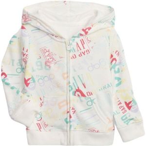 GAP BABY Detská mikina, biela, veľkosť 4Y