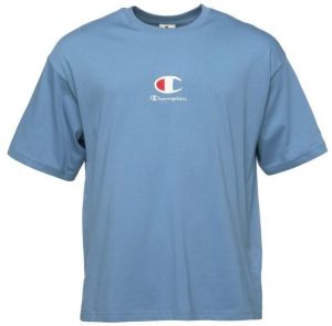 Champion SCRIPT SHOP Pánske tričko, svetlomodrá, veľkosť
