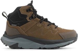 ALPINE PRO ALTON Pánska outdoorová obuv, hnedá, veľkosť