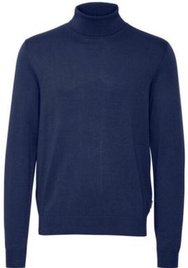BLEND PULLOVER Pánsky sveter, tmavo modrá, veľkosť