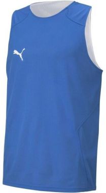 Puma DACH PRACTISE JERSEY Obojstranný pánsky dres, modrá, veľkosť