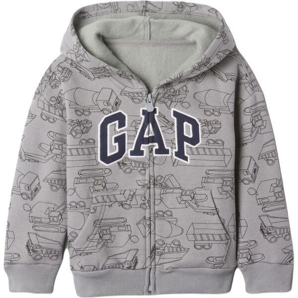 GAP BABY Detská mikina, sivá, veľkosť