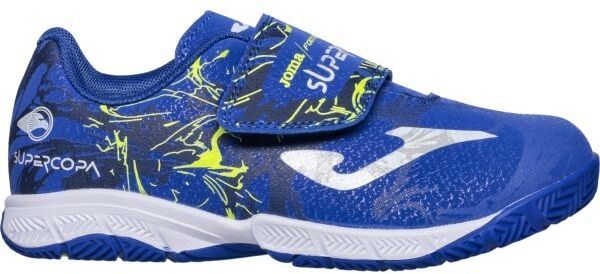 Joma SUPER COPA JR IN Detská halová obuv, modrá, veľkosť