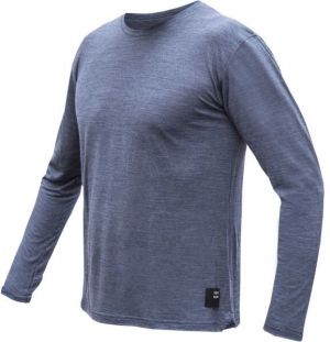 Sensor MERINO LITE Pánske tričko s dlhým rukávom, modrá, veľkosť