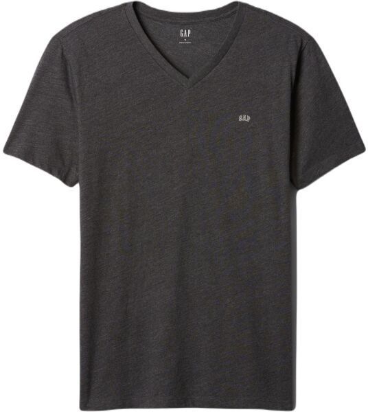 GAP V-FRCH EVERYDAY Pánske tričko, tmavo sivá, veľkosť