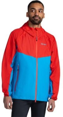 KILPI HURRICANE Pánska outdoorová bunda, červená, veľkosť