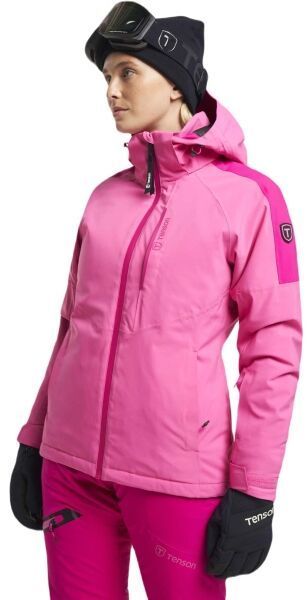 TENSON CORE SKI JACKET Dámska lyžiarska bunda, ružová, veľkosť