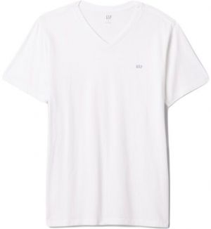 GAP V-FRCH EVERYDAY Pánske tričko, biela, veľkosť