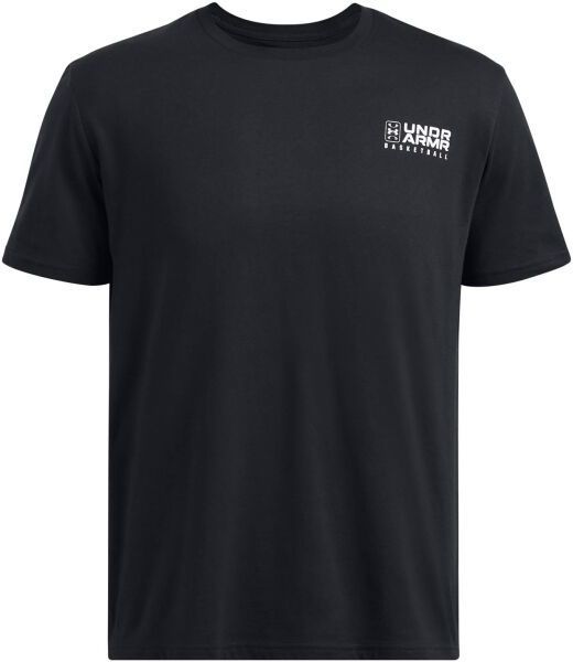 Under Armour LOGO COURT Pánske tričko, čierna, veľkosť