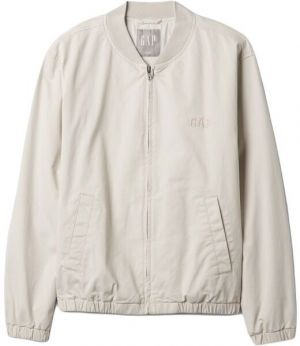 GAP INTL LOGO Pánska bunda, biela, veľkosť