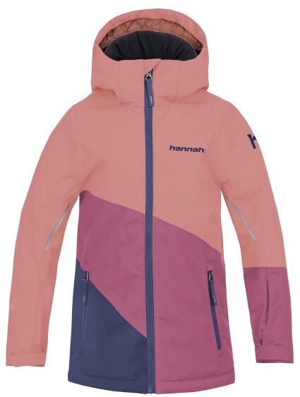 Hannah KIGALI JR Detská lyžiarska bunda, lososová, veľkosť 134-140