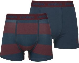 Umbro BOXER SHORT 2 PACK Pánske boxerky, modrá, veľkosť