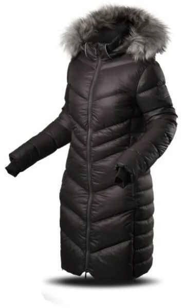 TRIMM ARTA Dámsky kabát, čierna, veľkosť