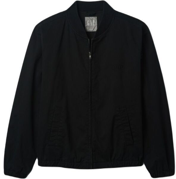 GAP INTL LOGO Pánska bunda, čierna, veľkosť