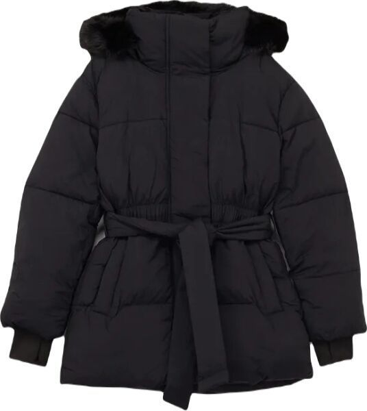 GAP FUR HOOD Dámska zimná bunda, čierna, veľkosť