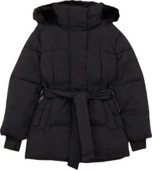 GAP FUR HOOD Dámska zimná bunda, čierna, veľkosť
