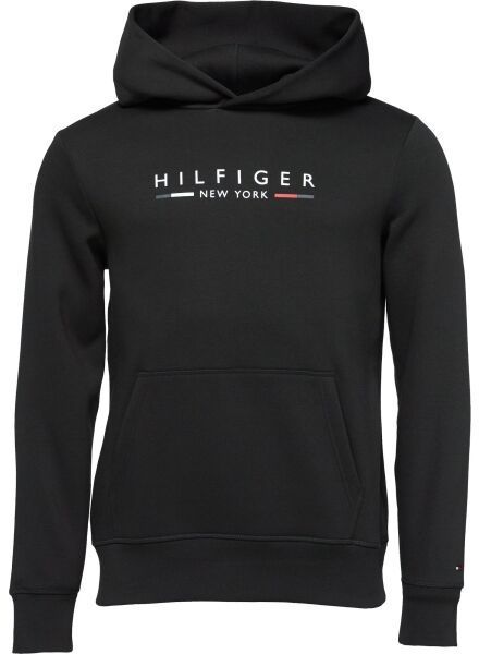 Tommy Hilfiger NEW YORK HOODY Pánska mikina, čierna, veľkosť